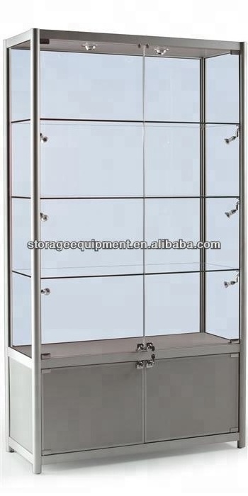 Ins hot modern design glass vitrine glass cabinet display