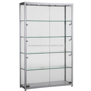 Modern design used glass display cases