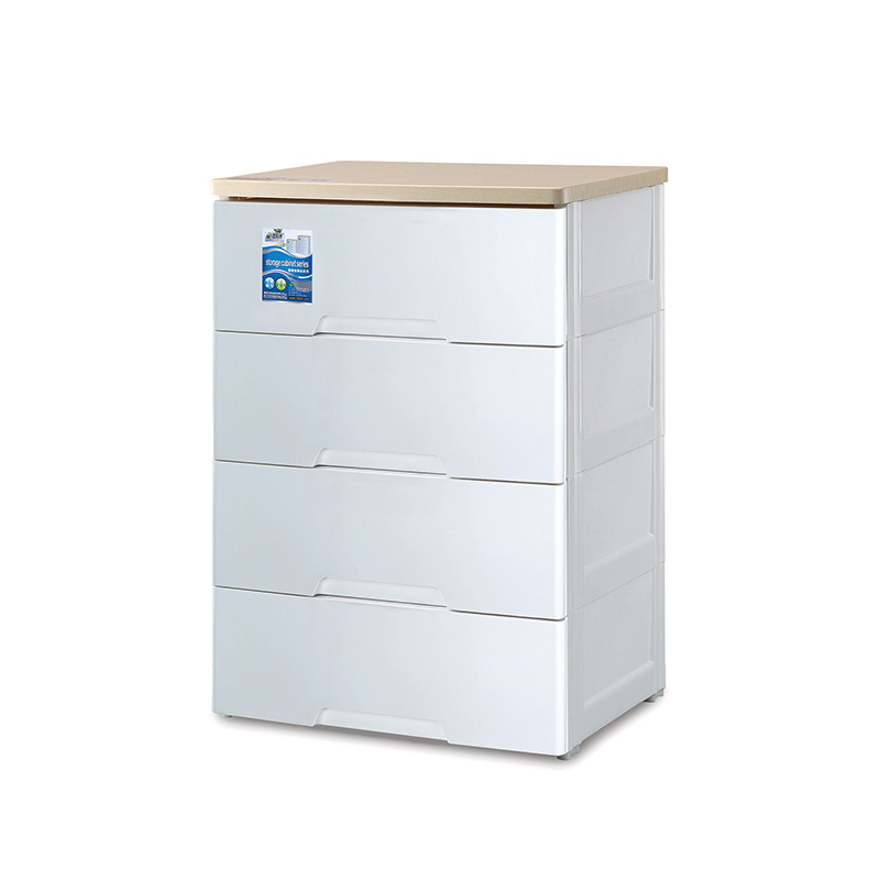 5299 Bedroom popular model luxury wooden top white 5 drawer bedroom storage cabinet for home use