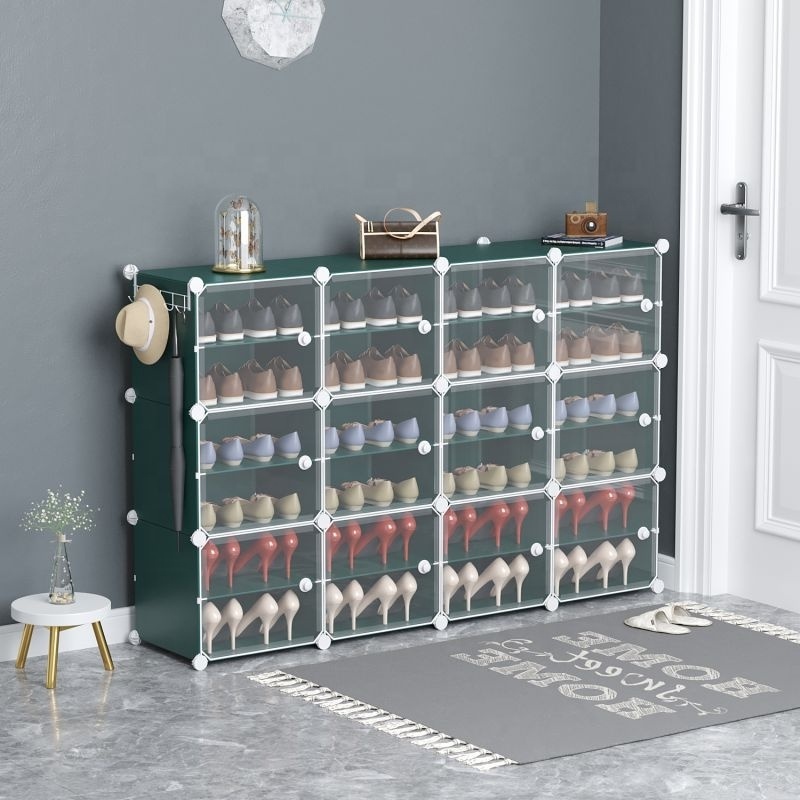 Shoe Rack Organizer 6 Tiers Easy Install Standing Shoe Storage Cabinet ...