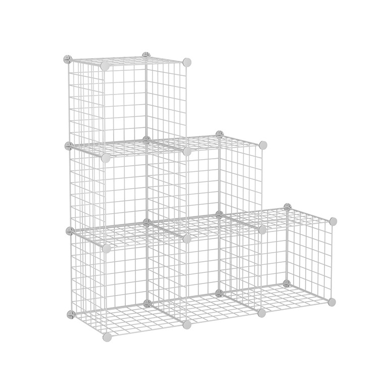 Hot sale New style storage rack household wire cabinet storage shelf foldable