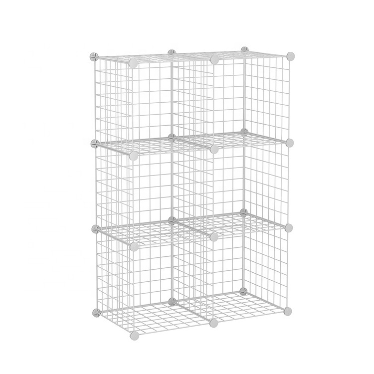 Hot sale New style storage rack household wire cabinet storage shelf foldable