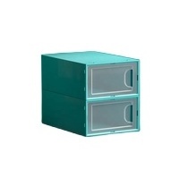 Plastic Shoe Storage Box Colorful Shoes Container Shoes Display Case