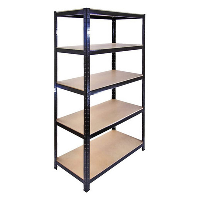 180cm x 90cm x 45cm 5 Tier 875KG Capacity Boltless Garage Shed Warehouse Storage Shelving Unit Warehouse  Metal Rack