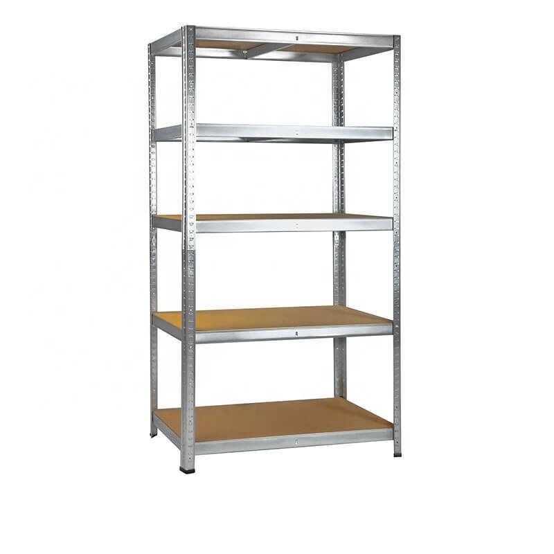 Heavy Duty 5 Tier Shelf Boltless Rack Garage Galvanized Shelving Unit Steel Racking