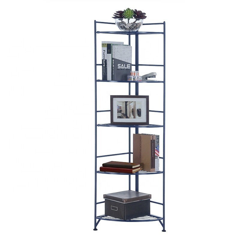 Multi Corner Shelf Kitchen Bathroom Metal Space Saving Corner Shelf Unit Storage Tower Shelf Rack