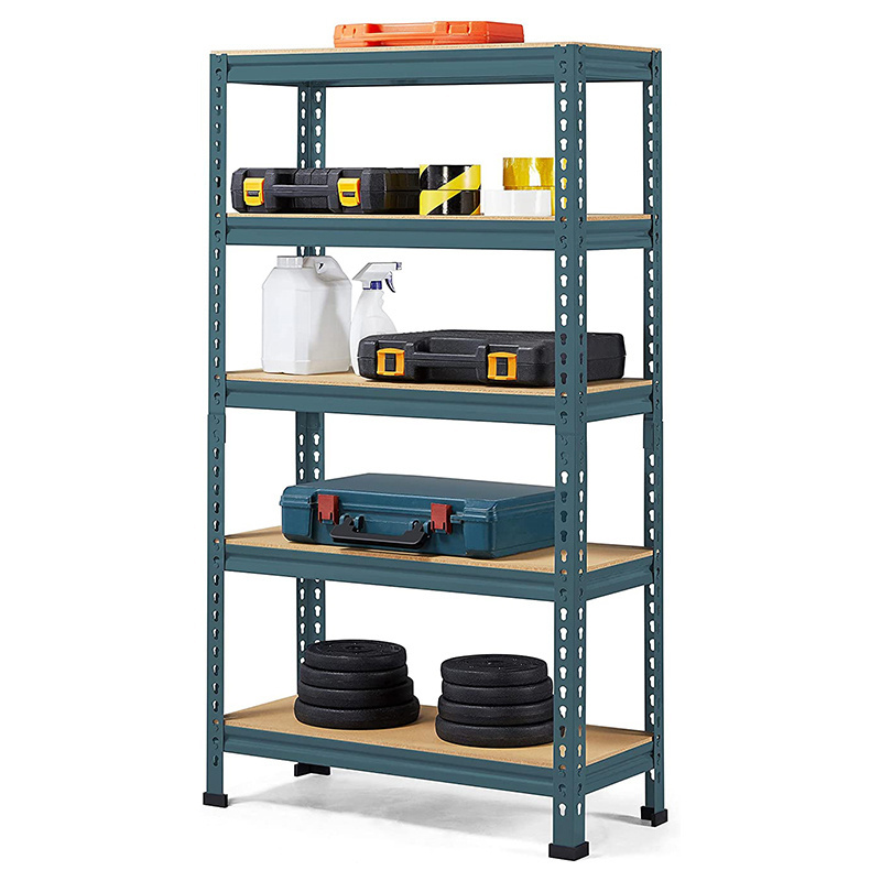 Garage Boltless Shelf Racks Warehouse Home Office Storage Shelving