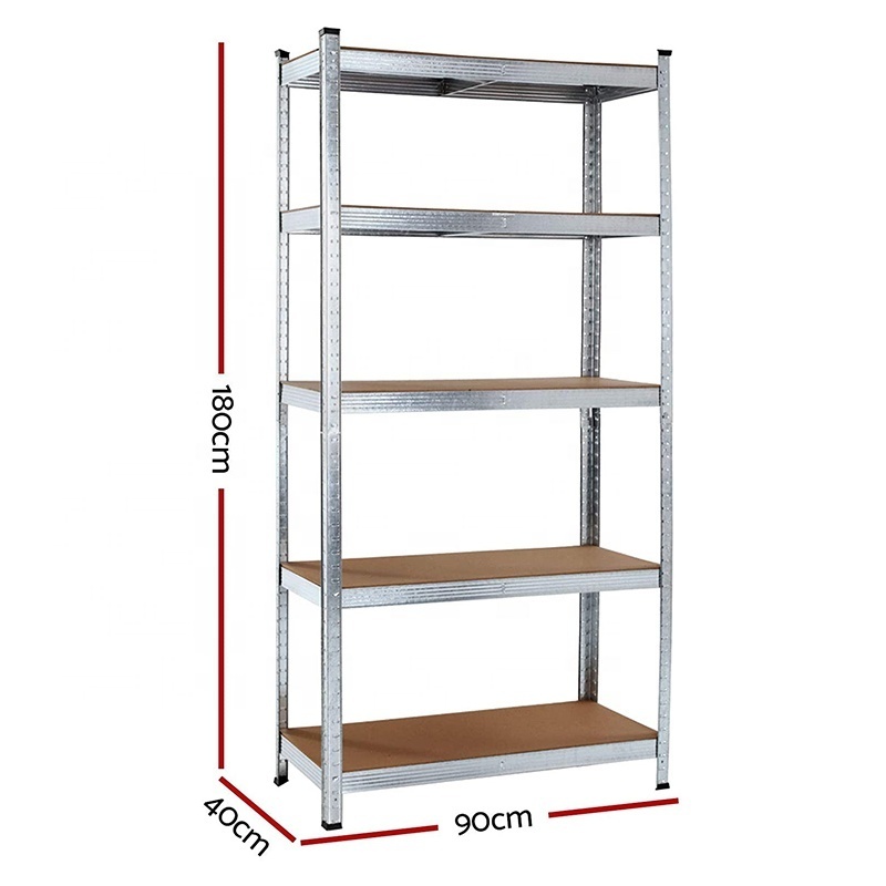 Heavy Duty Steel Stackable Shelf Rack Large Capacity Easy Assemble Industrial Warehouse Storage Shelving Unit Shelves