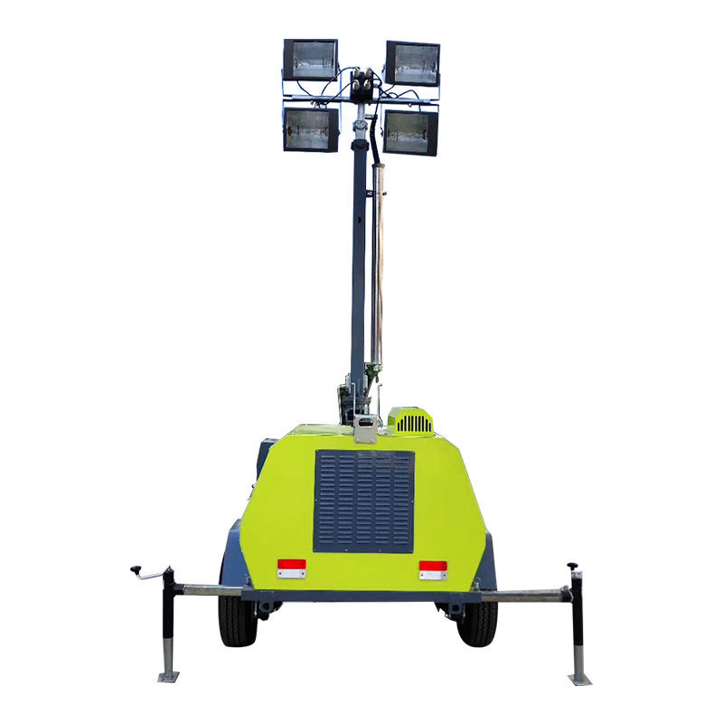 Electric Mast Yanmar Diesel Light Tower Led Construction Light For Rental Business