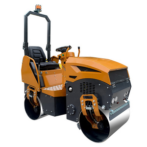 1 Ton 2 Ton 3 Ton Diesel Gasoline Vibrating Tandem Asphalt Compactor Road Rollers