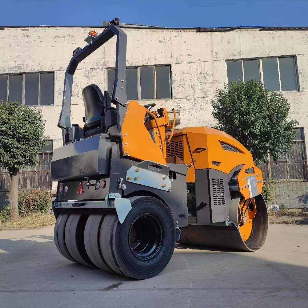 chinese factory 2 t 3.5 t pneumatic tyre combination road roller rubber tire vibratory road roller