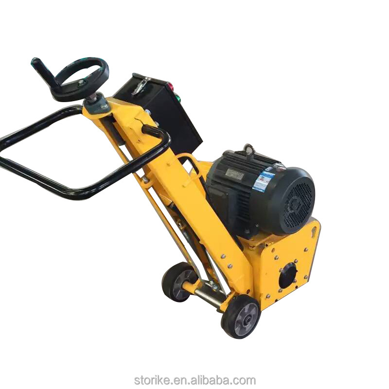 Clean and prepare concrete floor scarifier machine,Electric motor asphalt milling machine