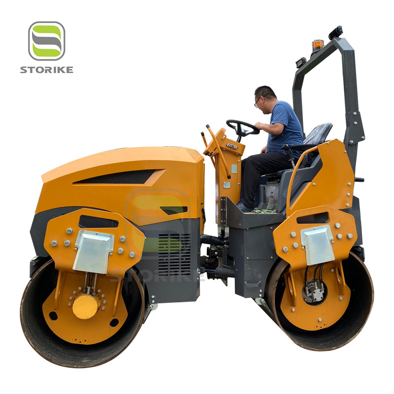 5 ton vibratory asphalt roller for compacting ride on hydraulic vibratory road roller