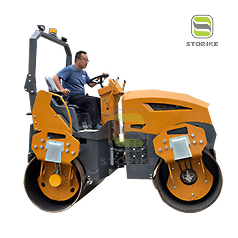 1 Ton 2 Ton 3 Ton 4 Ton 5 Ton Diesel Gasoline Hydraulic Vibrating Tandem Asphalt Compactor Road Roller