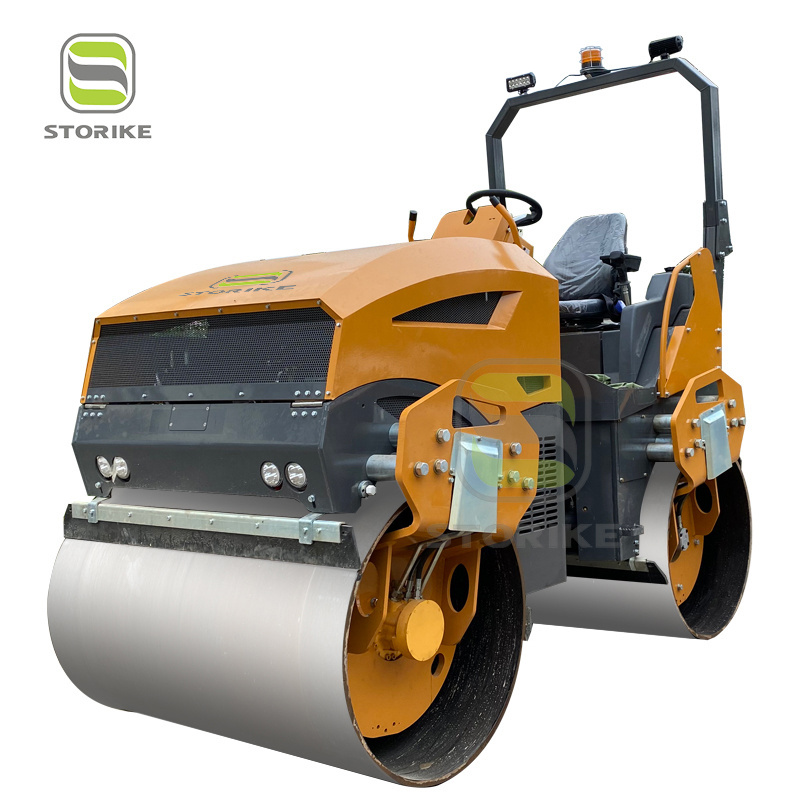 5 ton vibratory asphalt roller for compacting ride on hydraulic vibratory road roller