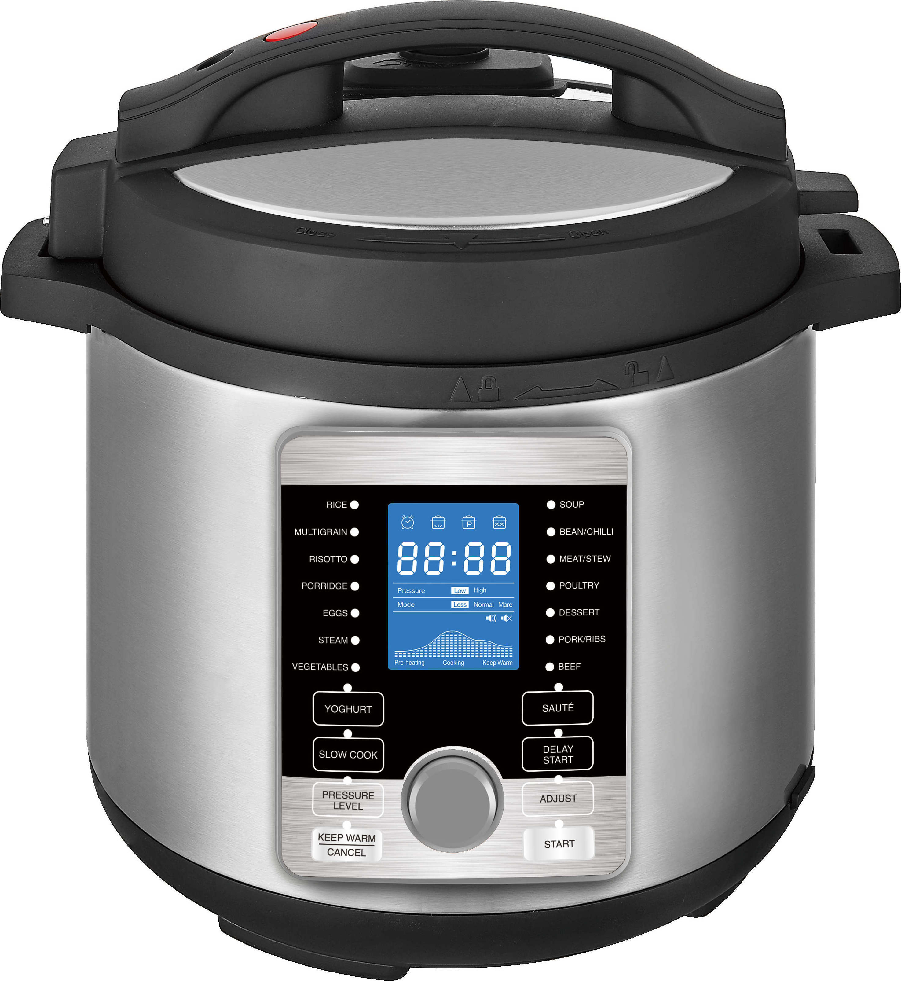 Fast Delivery Household Kitchen Appliance Multifunction Programmable Digital 8QT Electric Pressure Cooker