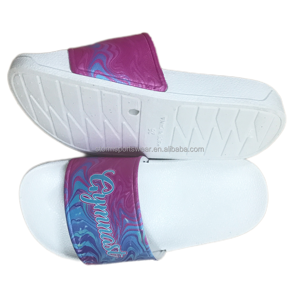 New Sublimation sports slippers Items Custom Sublimated Shoes Slides Sandals Blanks Flip Flop For Sublimation Slippers