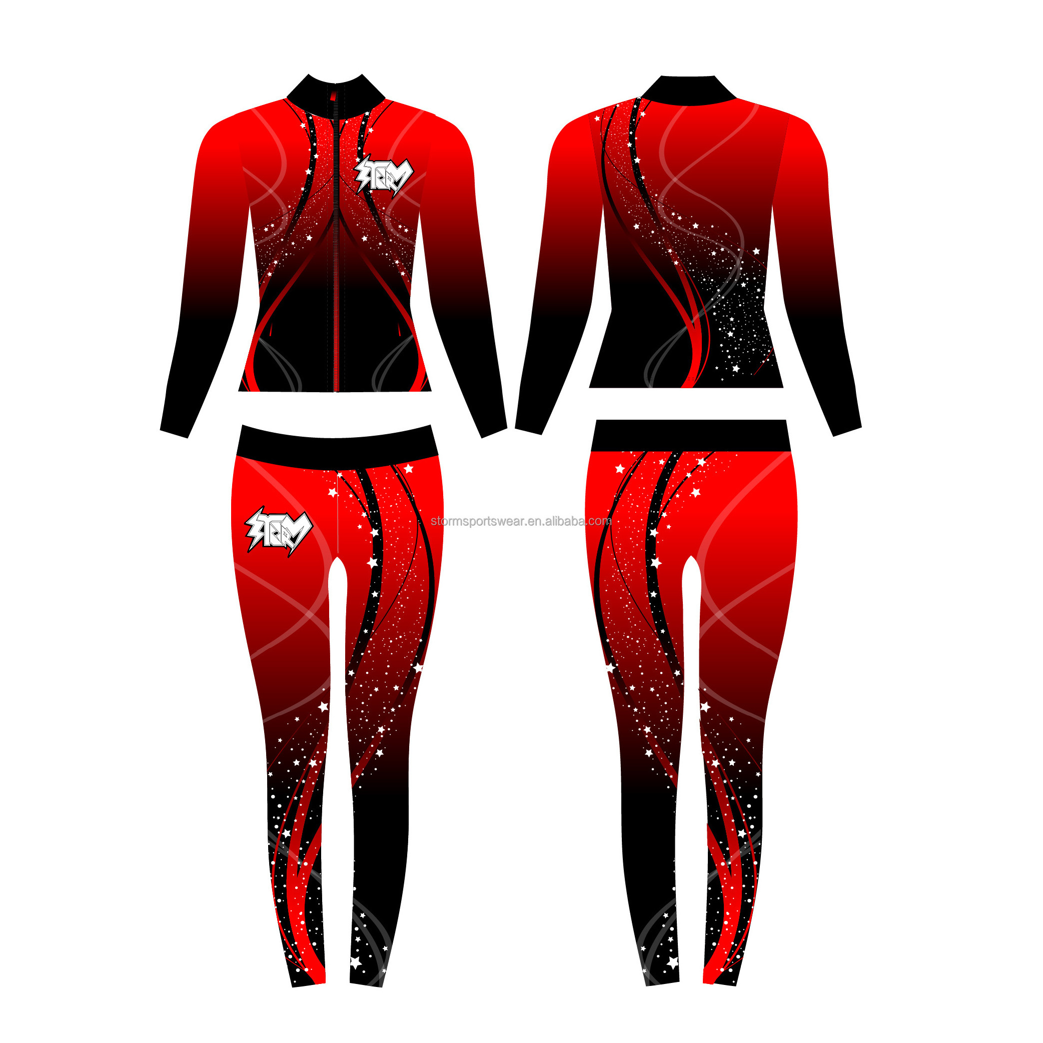 Black and red cheerleading uniforms, design your own cheerleading uniform