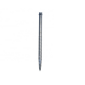 Manufacturer Galvanized Solar Mounting Component Ground Screw Anchor Pile For Construction Foundation