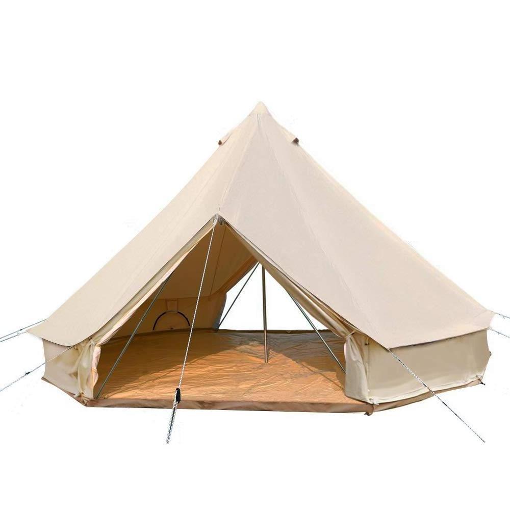 3m 4m 5m 6m American Glamping Large Luxury Party Tent Oxford cloth Bell Tent Waterproof Yurt Glamping Tent