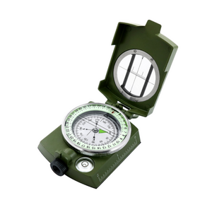 Outdoor Hiking Survival Emergency Compass Waterproof Night Light Compass