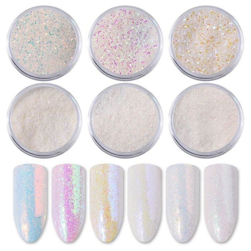 12 Colors Solid Laser Magic Mirror Powder Chrome Pigment for Epoxy Loose Pigments Plating Metal Nail Art Pressed Powder