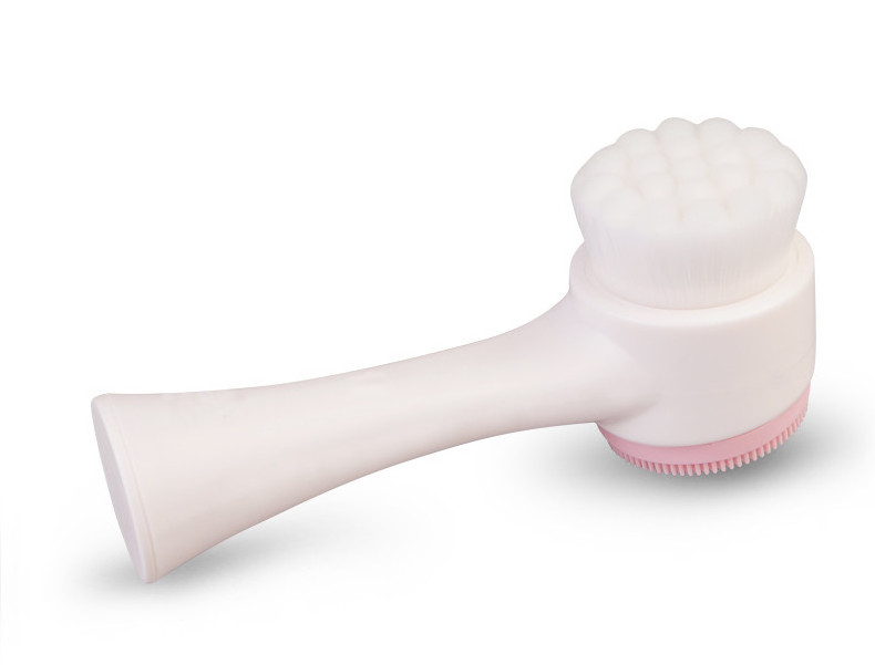 Facial Cleansing Brush  2 head brush design Spin Face Brush for Deep Cleansing, Gentle Exfoliating and Massaging