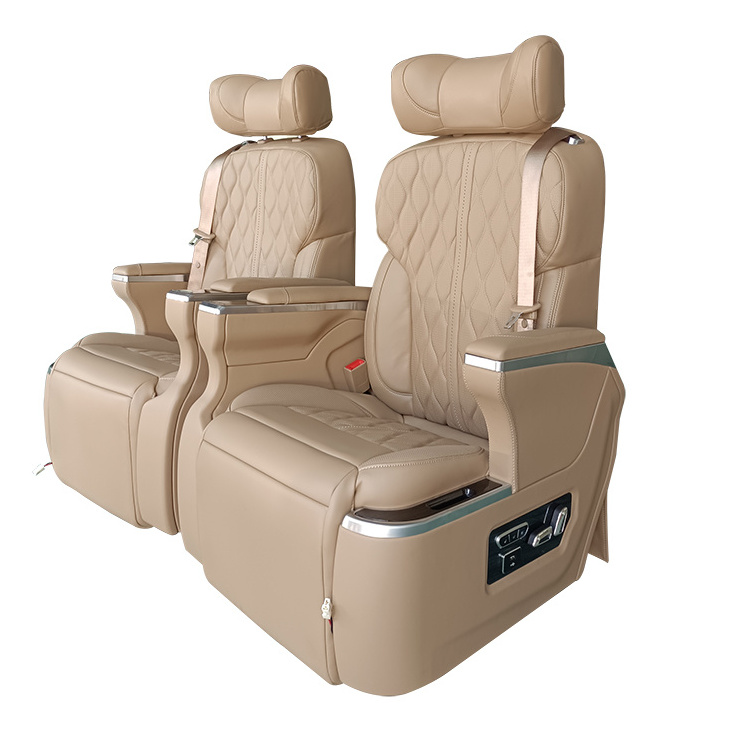 ST-HD Mpv ventilated reclining massage seat power swivel adjustable vip auto electric luxury van car seat