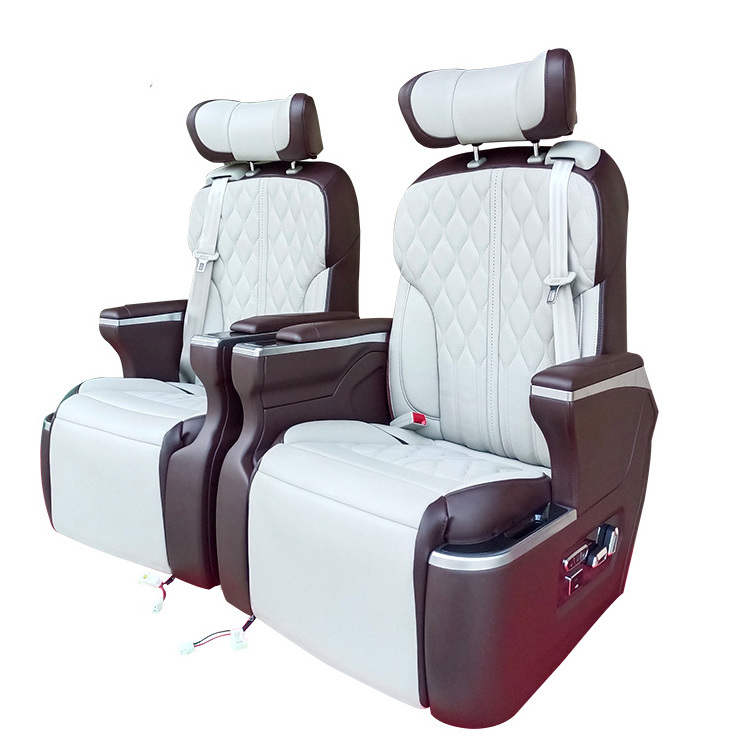 ST-HD Mpv ventilated reclining massage seat power swivel adjustable vip auto electric luxury van car seat