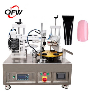 QFW Semi Automatic Ultrasonic Cream Tube Sealing Cutting Machine and Sealing Machine