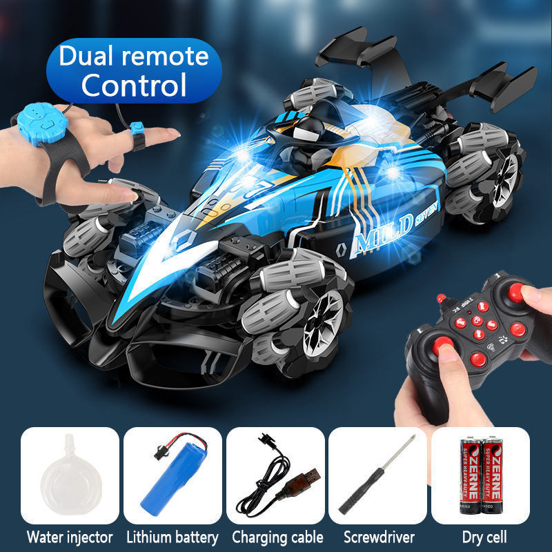 Kids Toys Rc 2.4g Electric Remote Control F1 Racing Car 4wd High Speed Drift 360-degree Stunt Sports Car Children's Toys Gift