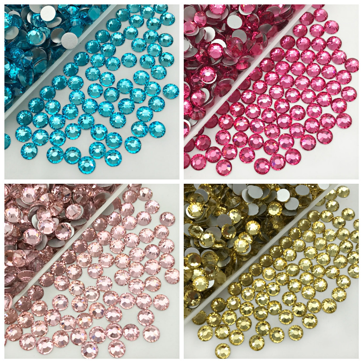 Mosaic Shiny Nail Beads Embroidery 2.5mm Resinstone Diamond Painting Round Crystal Resin Drills For DIY Diamond Painting