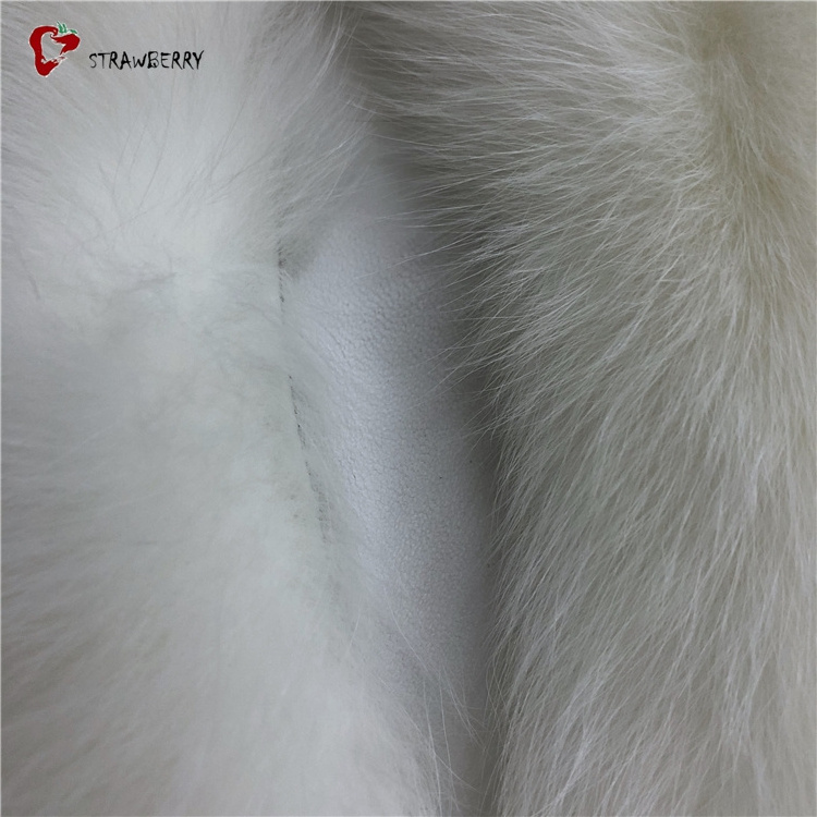 Women Cheap Wholesale New Fashion Black Fox Fur Shawl