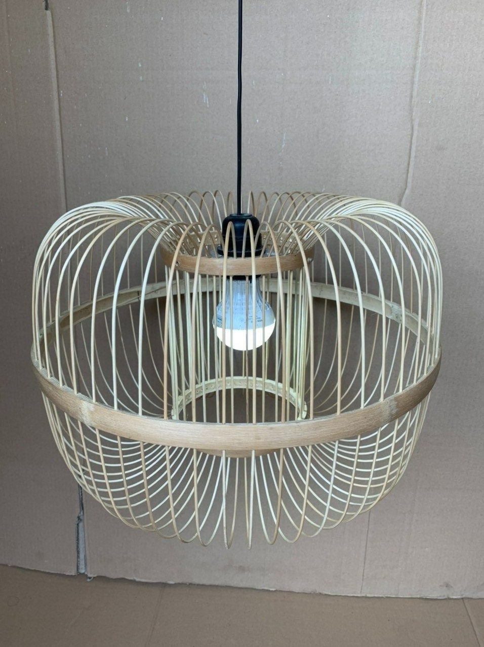 New Color Best Seller Rattan Ceiling Lamp Shade wholesale made in Vietnam natural woven lampshade