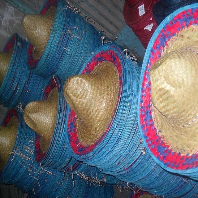 Wholesale Mexican Sombrero Straw Hat in vietnam