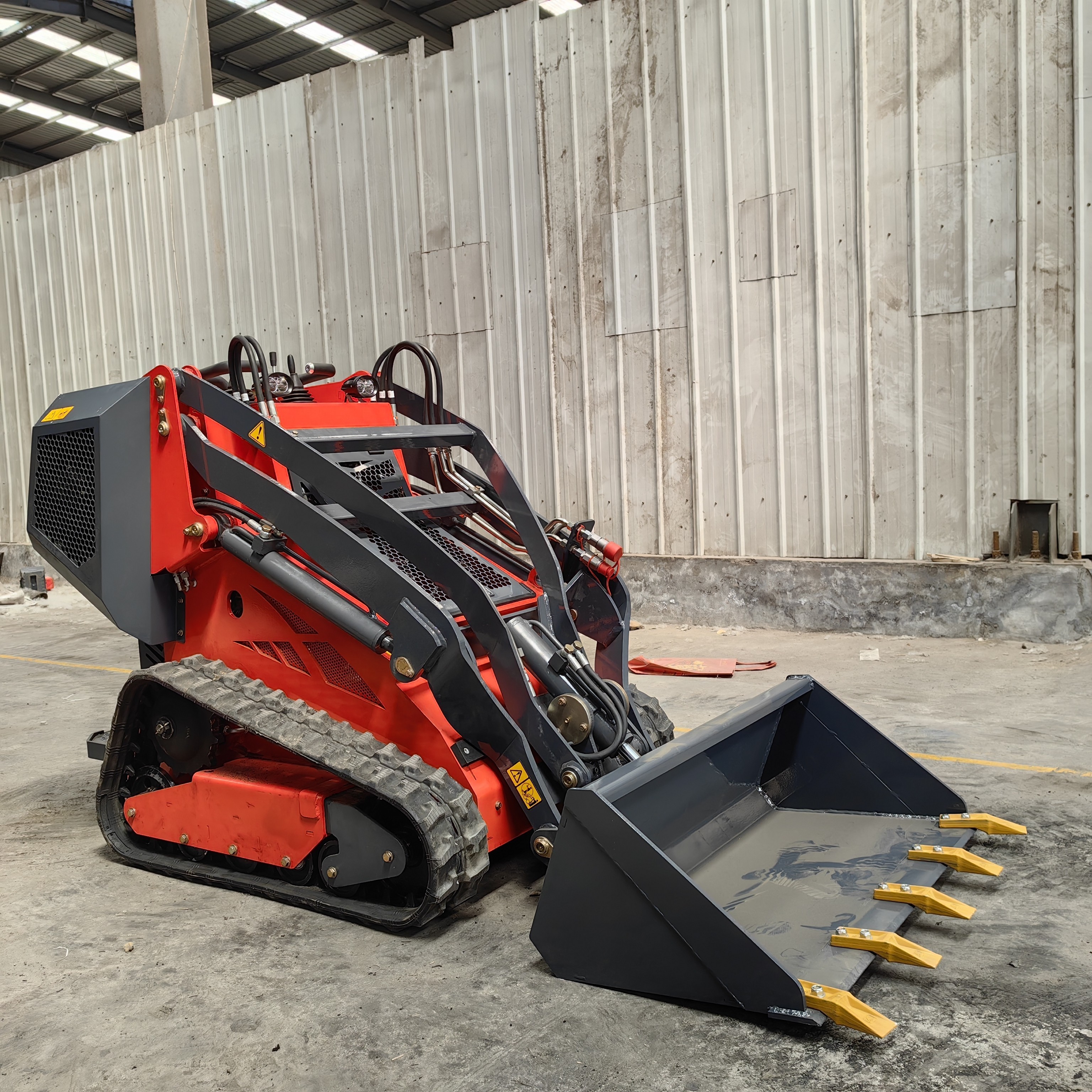 New style China skid steer/mini skid steer loader with attachments