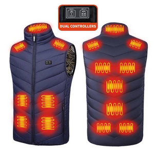 Heated Vest lightweight infrared winter windproof casual motorcycle warming intelligent electric unisex heated hunting vest