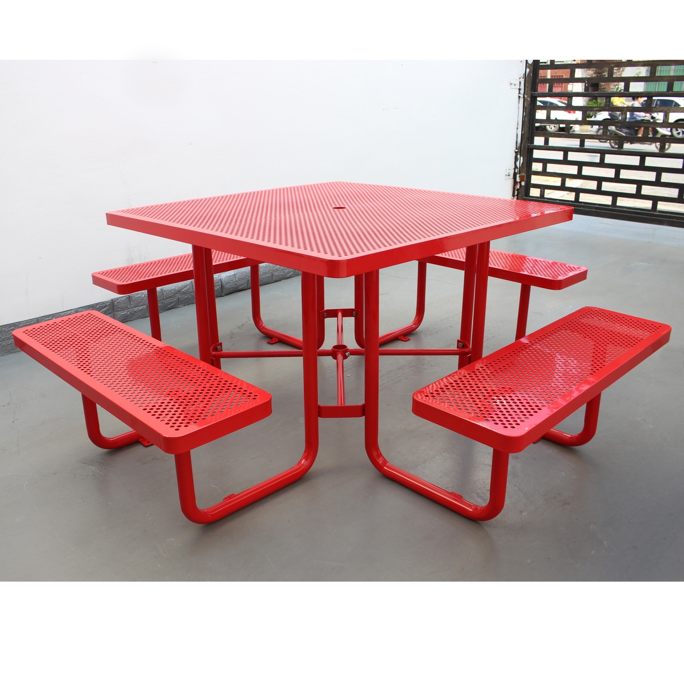 Project solutions outdoor street and park furniture table and chairs exterior park bench umbrella table outside table and chairs