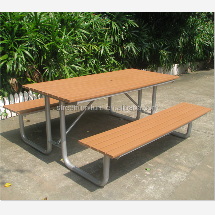 China wholesale picnic table picnic table with umbrella hole