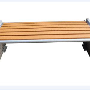 Guangzhou Gavin 2020 recycled plastic wood slats urban street furniture bench seating