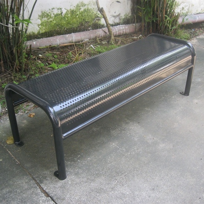 Gavin rustproof and waterproof outdoor backless park benches kids outdoor bench metal outdoor mall bench