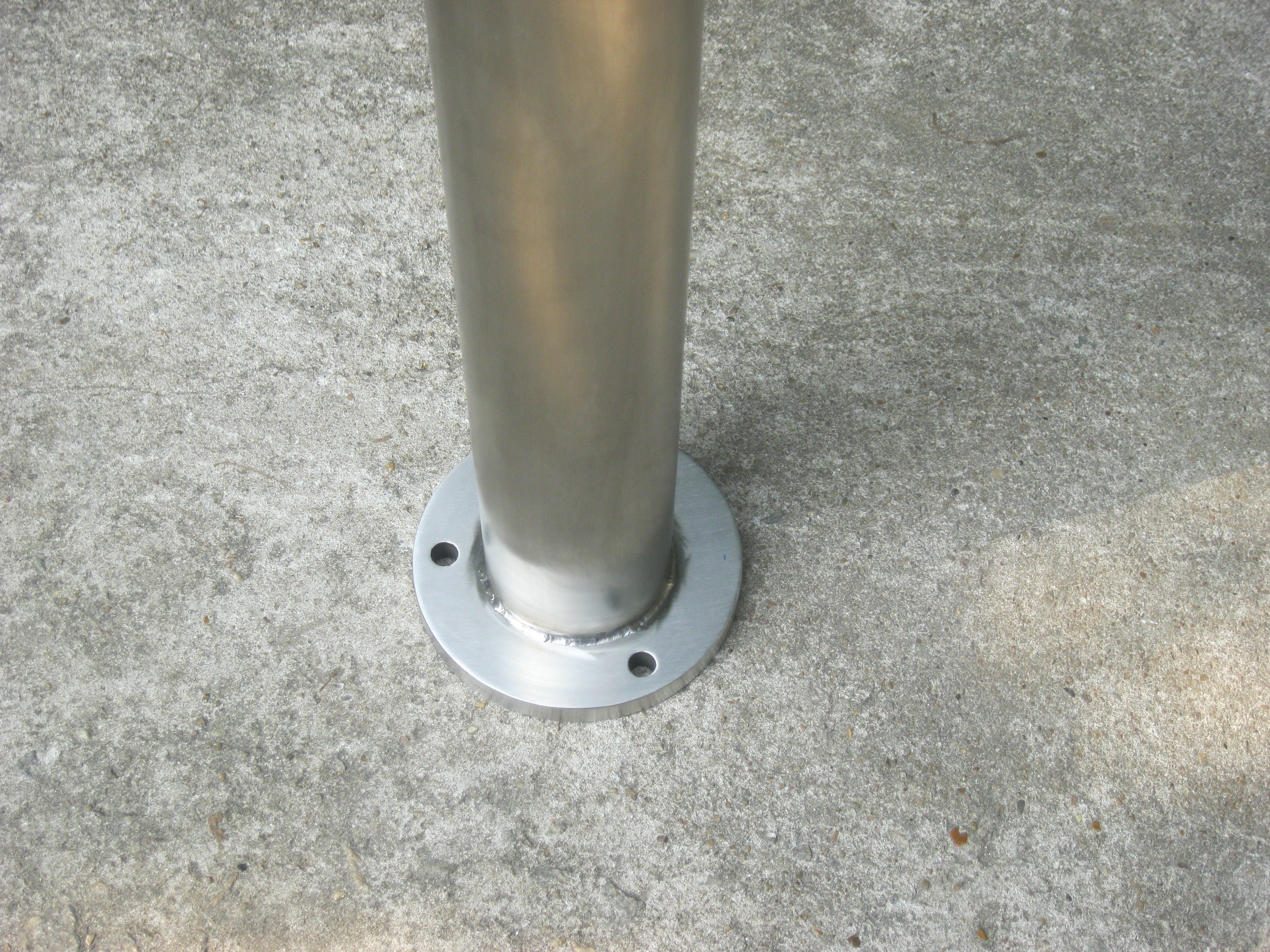 304 stainless steel street bollard parking bollard