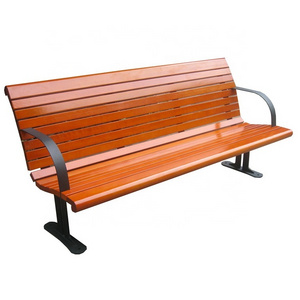 Used wooden shopping mall benches park bench for sale