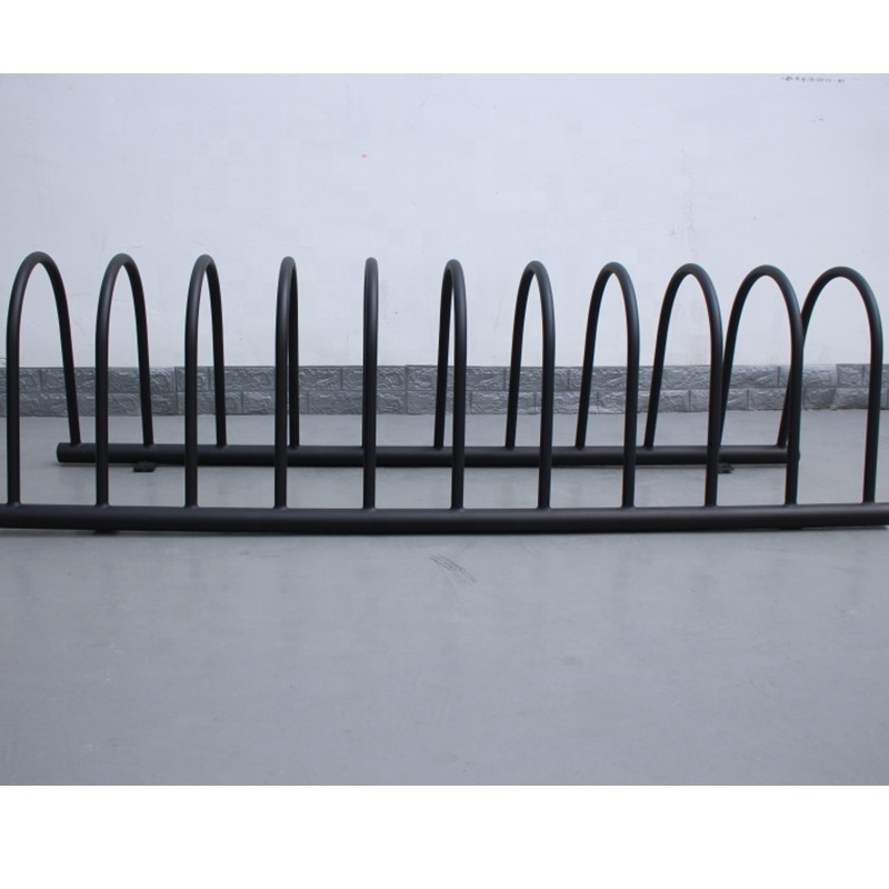 outdoor 10 bikes galvanized bicycle racks road floor mounted bike parking racks u shape standing bicycle racks