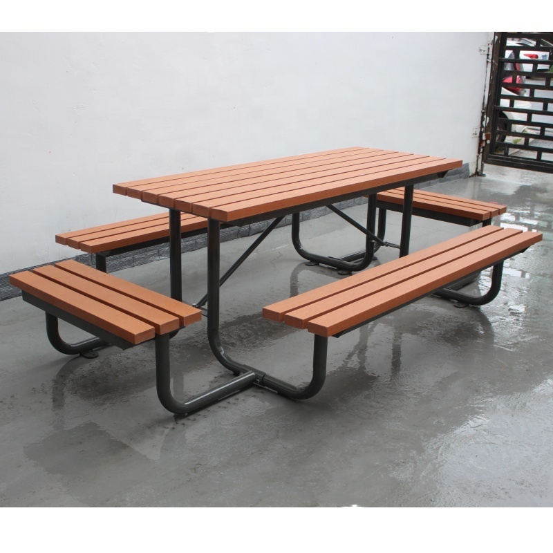 Gavin park furniture factory waterproof and rustproof outdoor park table bench set