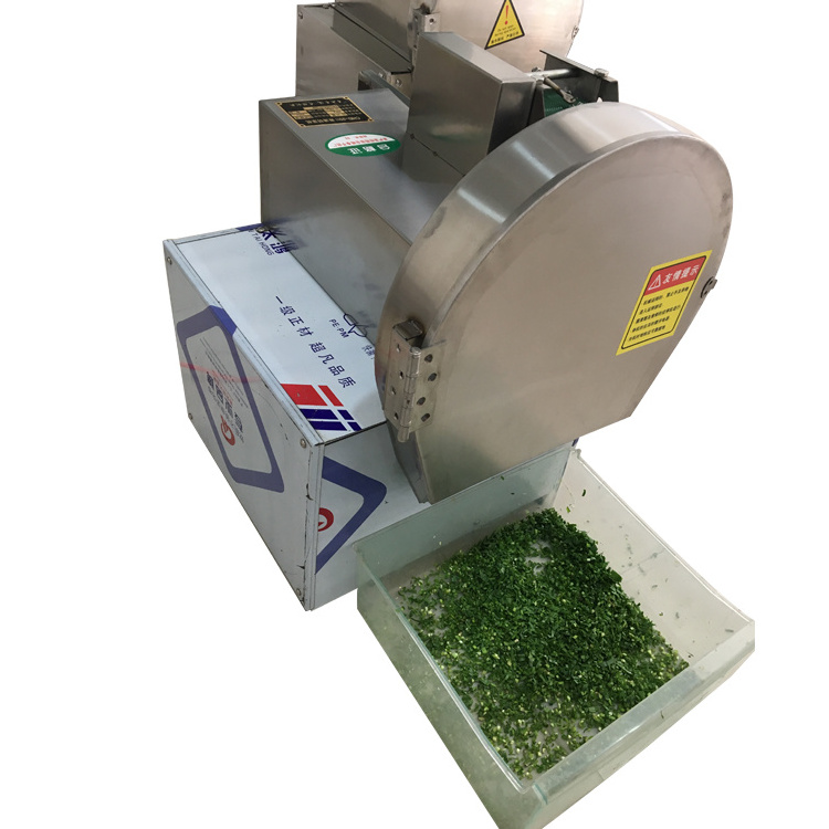 dicing machine Adjustable thickness automatic parsley vegetable cutting machine leaf stem vegetable cutting machine