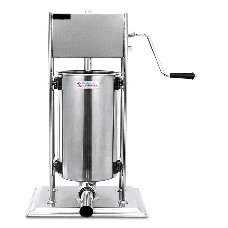 Vertical commercial electric sausage enema machine stainless steel household manual sausage ham sausage machine