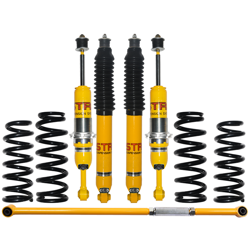 STR 4x4 foam cell shock adjustable absorber lift kit off road suspension shock for Toyota FJ Cruiser