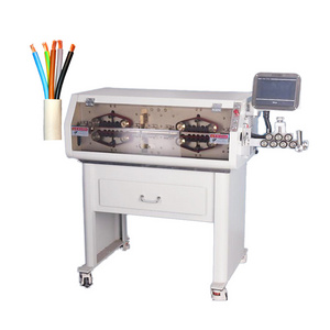 New Energy Wire Harness Cable Cutting And Stripping Machine With Rotary Knife For Thick Wire 120mm2 120 Sqmm square millimetre