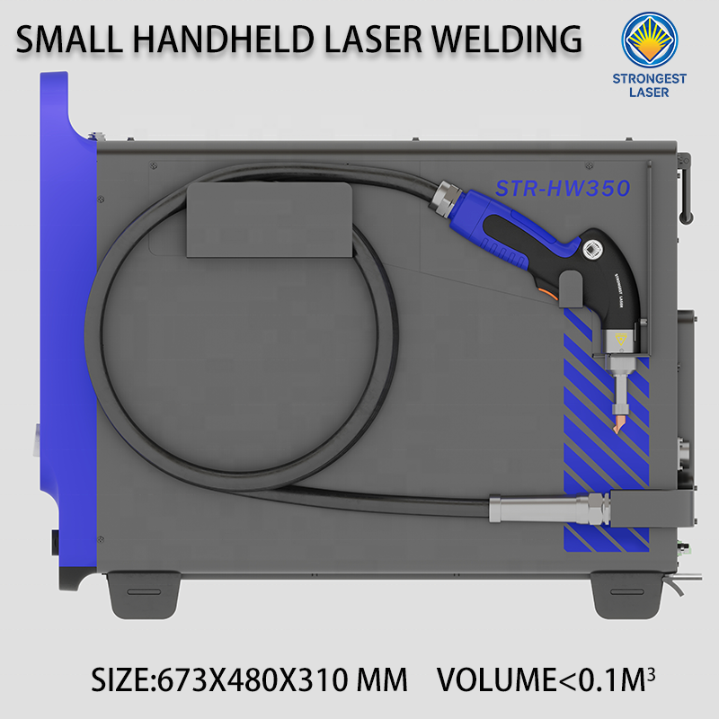 STRONGEST LASER Professional Hand-held laser welding machine apps operation 900W 1.2kW 1.5KW stainless steel welding machine